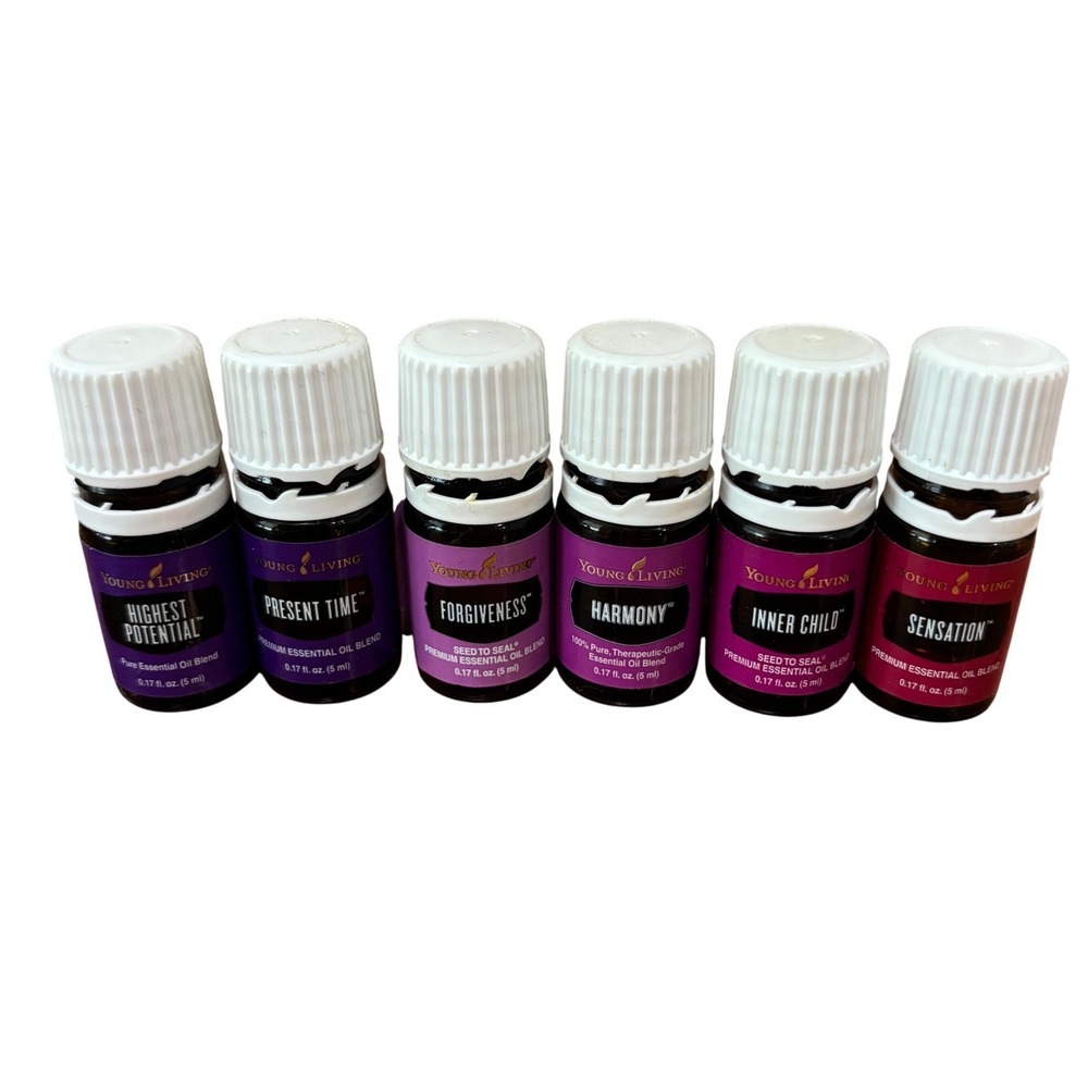 Young Living Essential Oils 5ml Set 50% to 100% Full Open Bottles aromatherapy